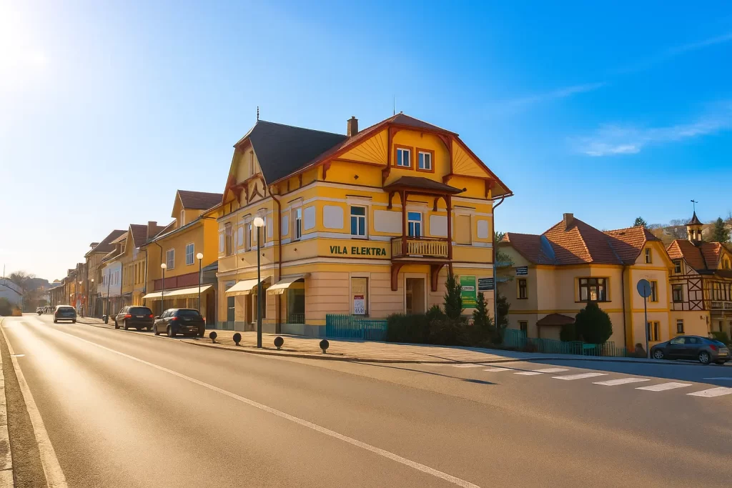 Vila Elektra Luhačovice.